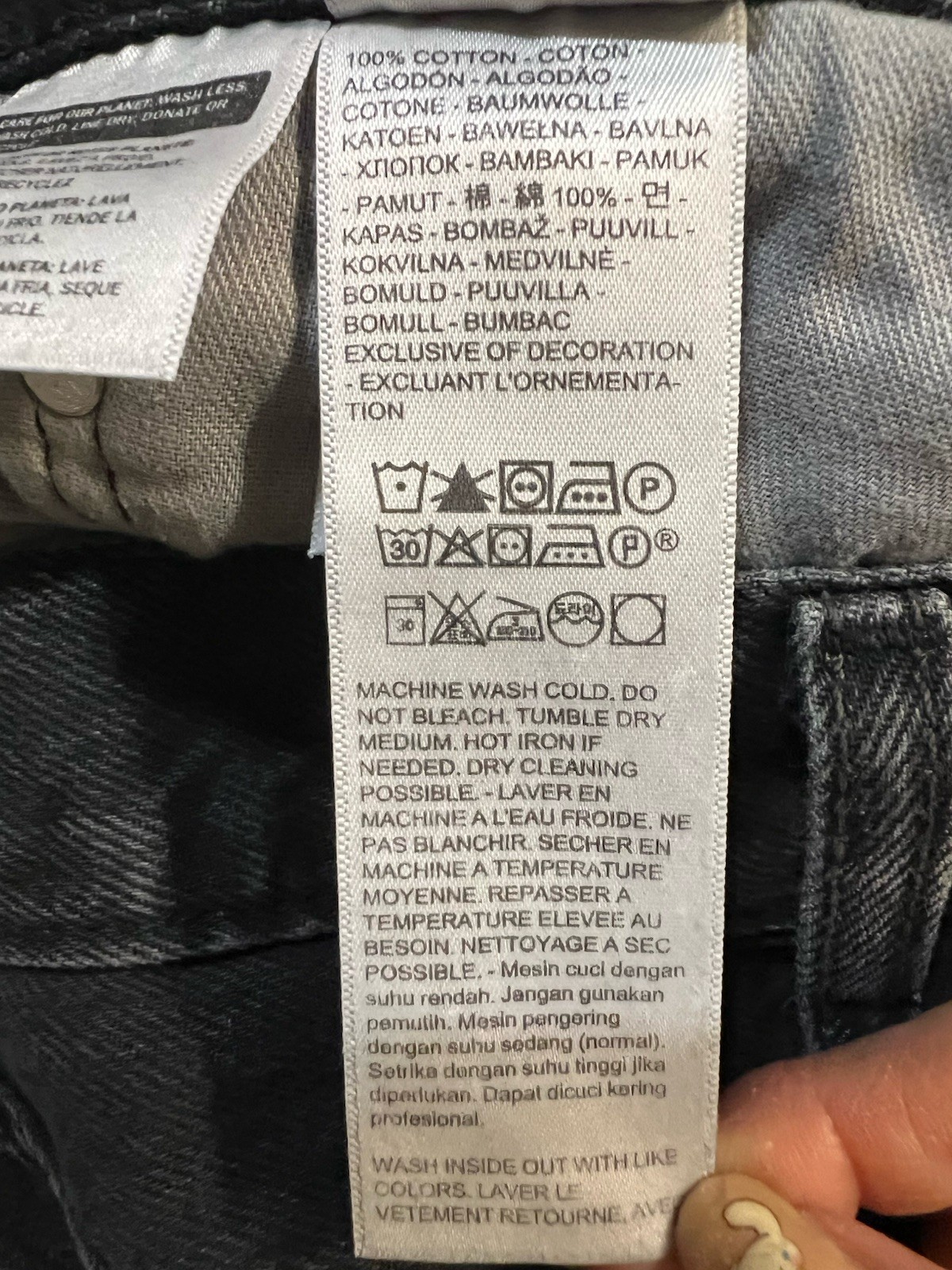 Levi’s Jeans Men 565 Loose Straight Jeans, Hemmed