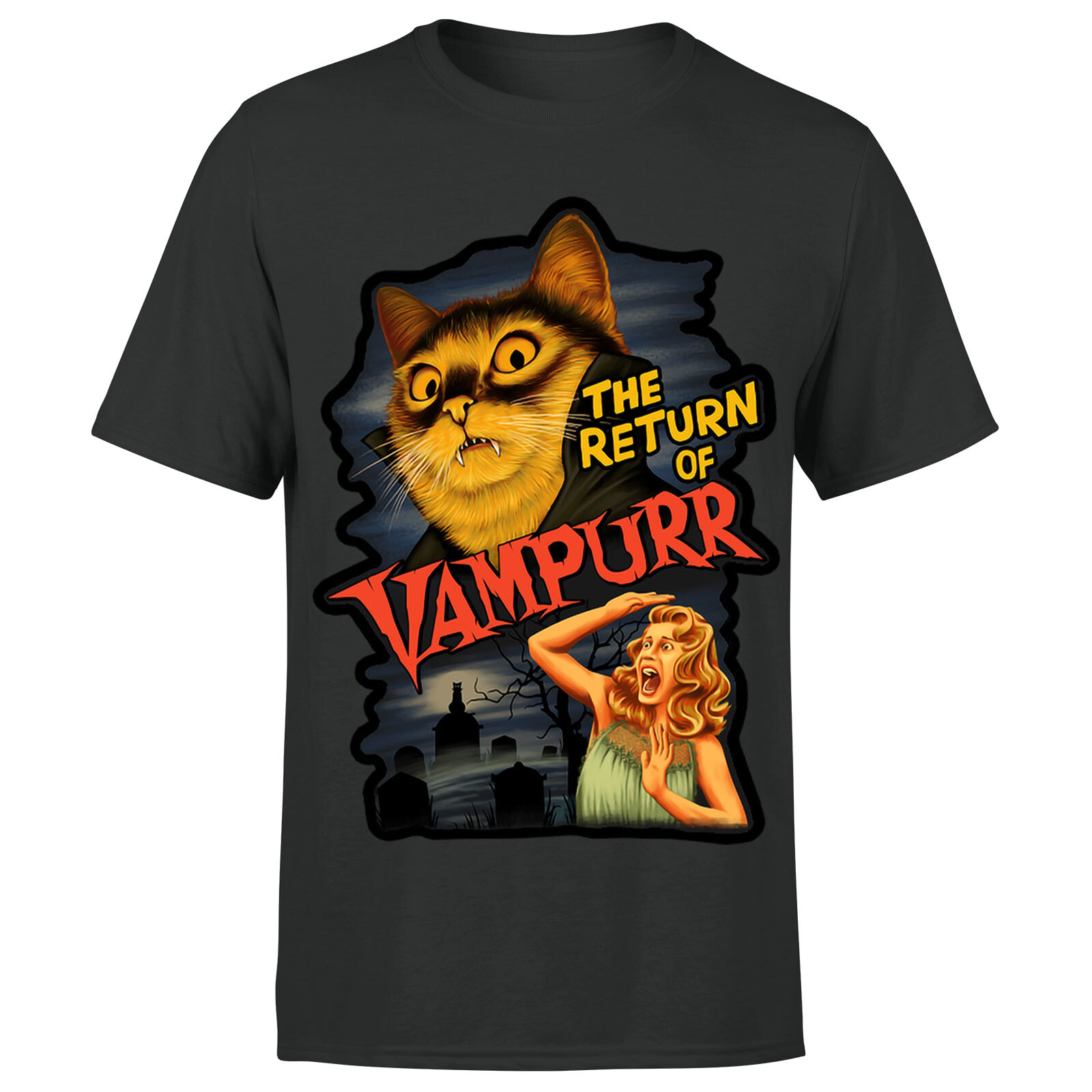 The Return of Vampurr Funny s Classic Tee Top Mens TShirt#P1#OR#A