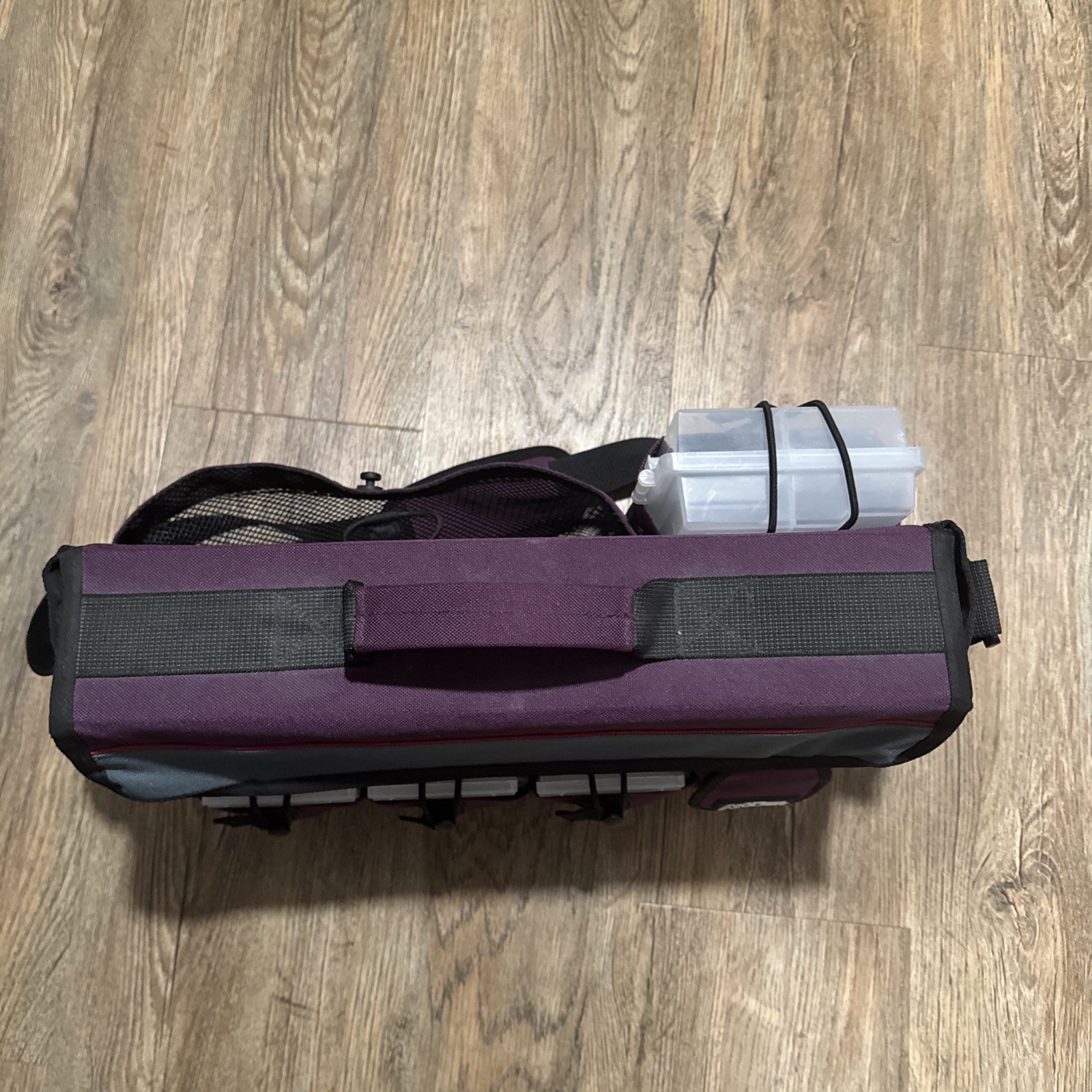 New ArtBin Shoulder Strap Totes-multi Functional Tote Art Bag Purple Craft Tote