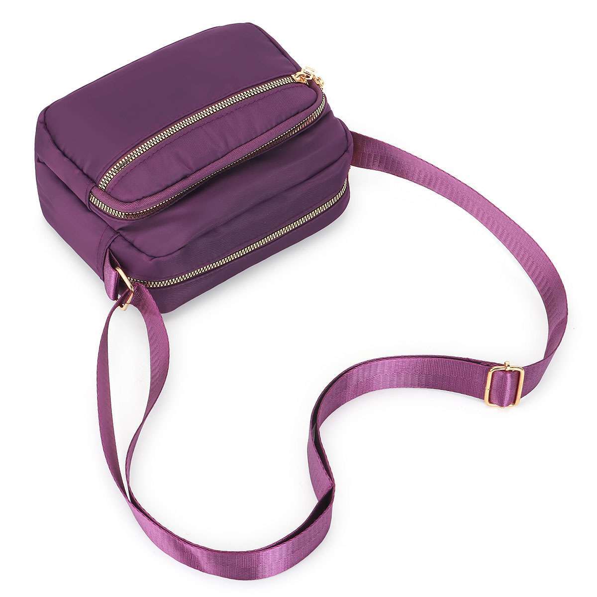 Messenger Handbag Waterproof Women Ladies Multi Pocket Cross Body Shoulder Bag