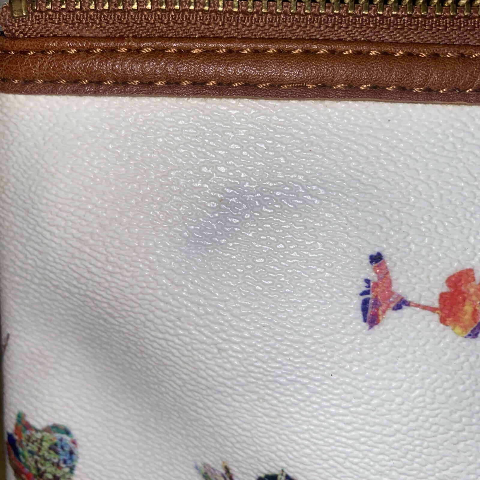 Elliott Lucca Floral Aria Bouquet Large Tote Vegan Leather