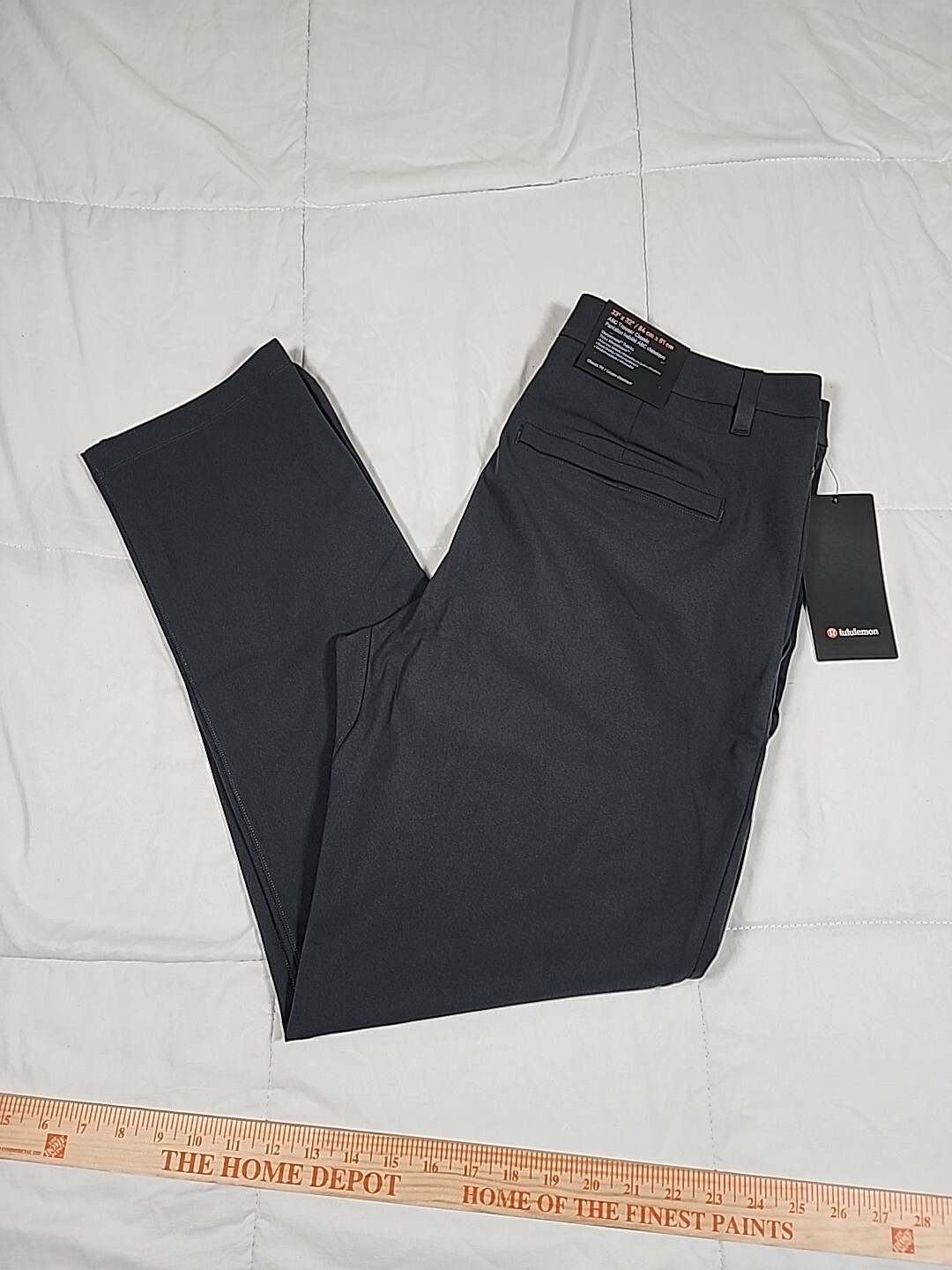 33×32 Lululemon ABC Trouser Classic Fit Warpstreme Color Obsidian Men’s Pants