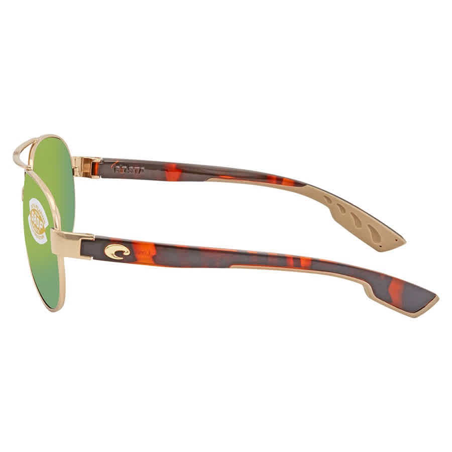 Costa Del Mar LORETO Green Mirror Polarized Polycarbonate Pilot Ladies
