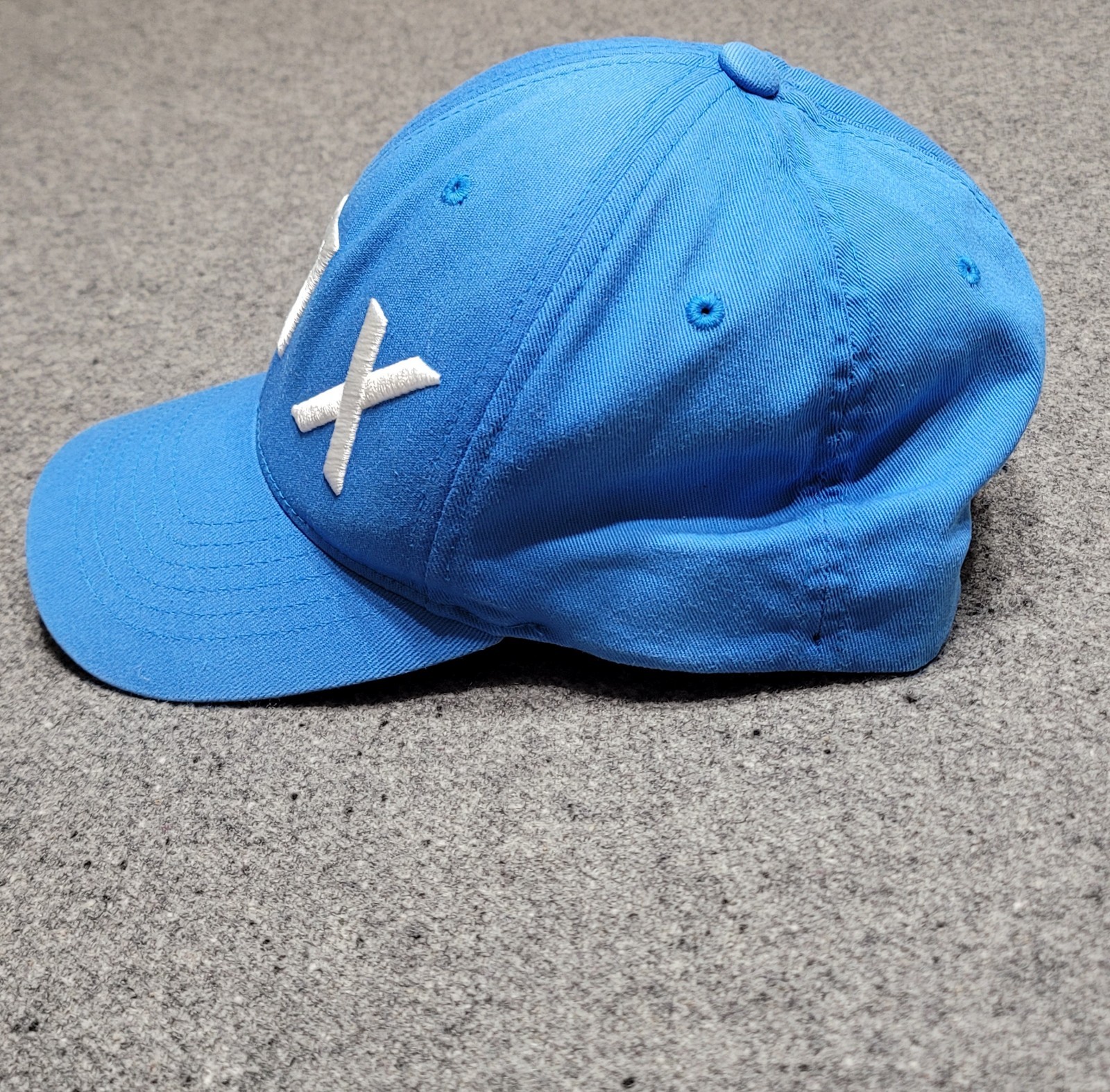 Fox Racing Hat Baseball Cap Mens Powder Blue 110 Flexfit Tech Snapback Curved