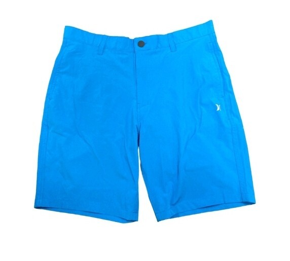 Hurley All Day Hybrid Quick Dry 4-Way Stretch Reflective Short 30 Sea Blue