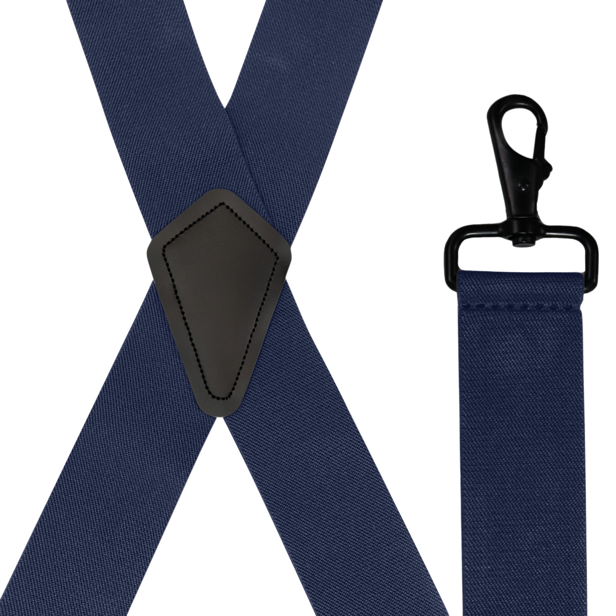 Men’s Suspenders – Various Colors, X Style Belt Loop Trigger Snap, USA Made