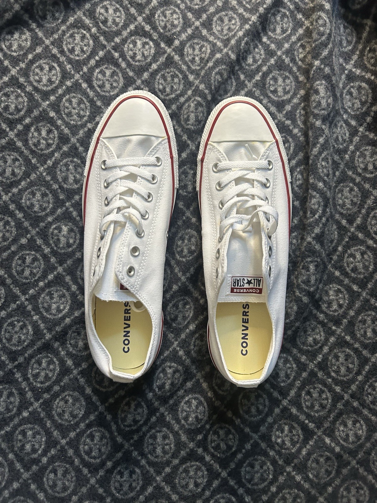 Brand New Converse Chuck Taylor All Star Ox White Sneaker Size M 13 M7652C