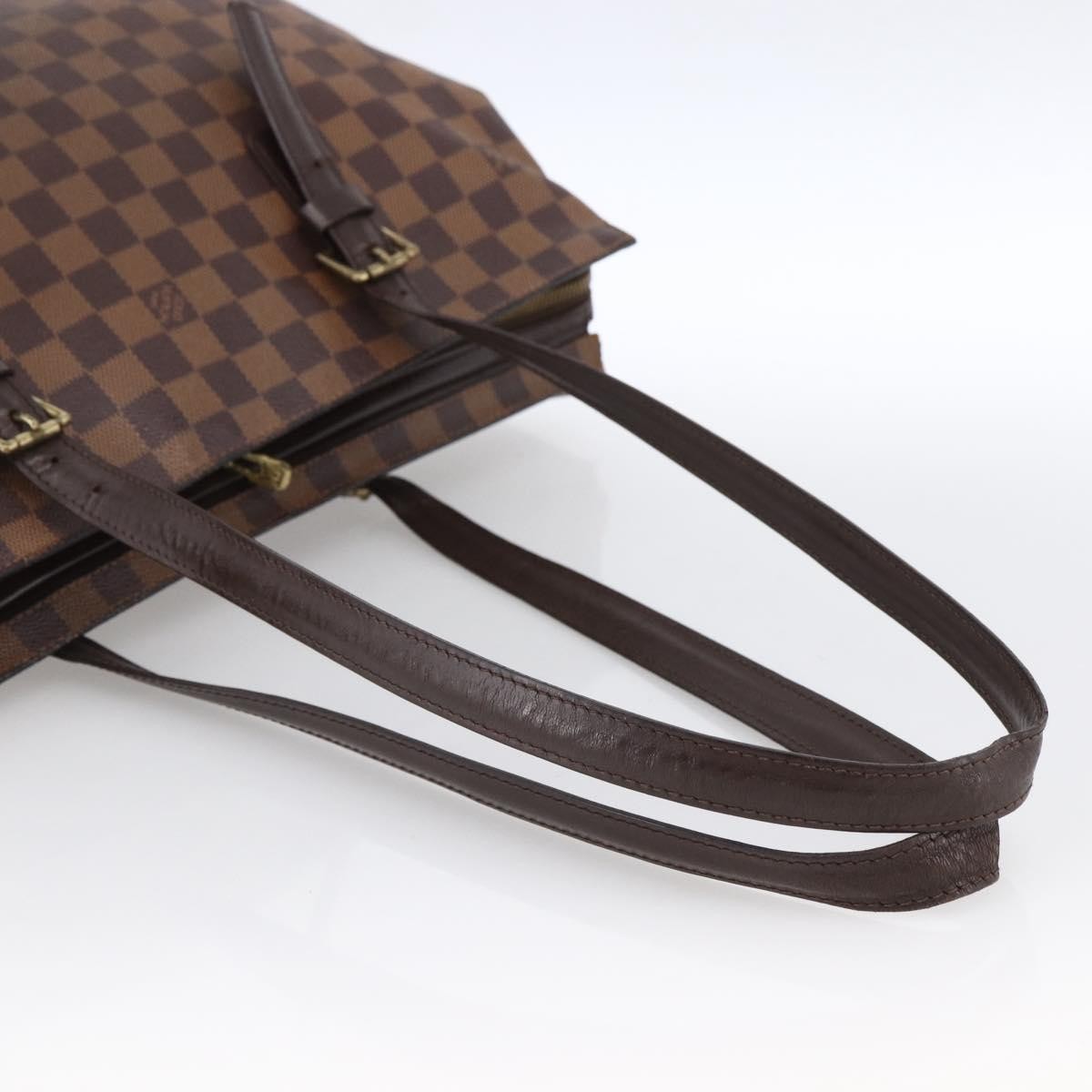 LOUIS VUITTON Damier Ebene Chelsea Tote Bag N51119 LV Auth ka2815