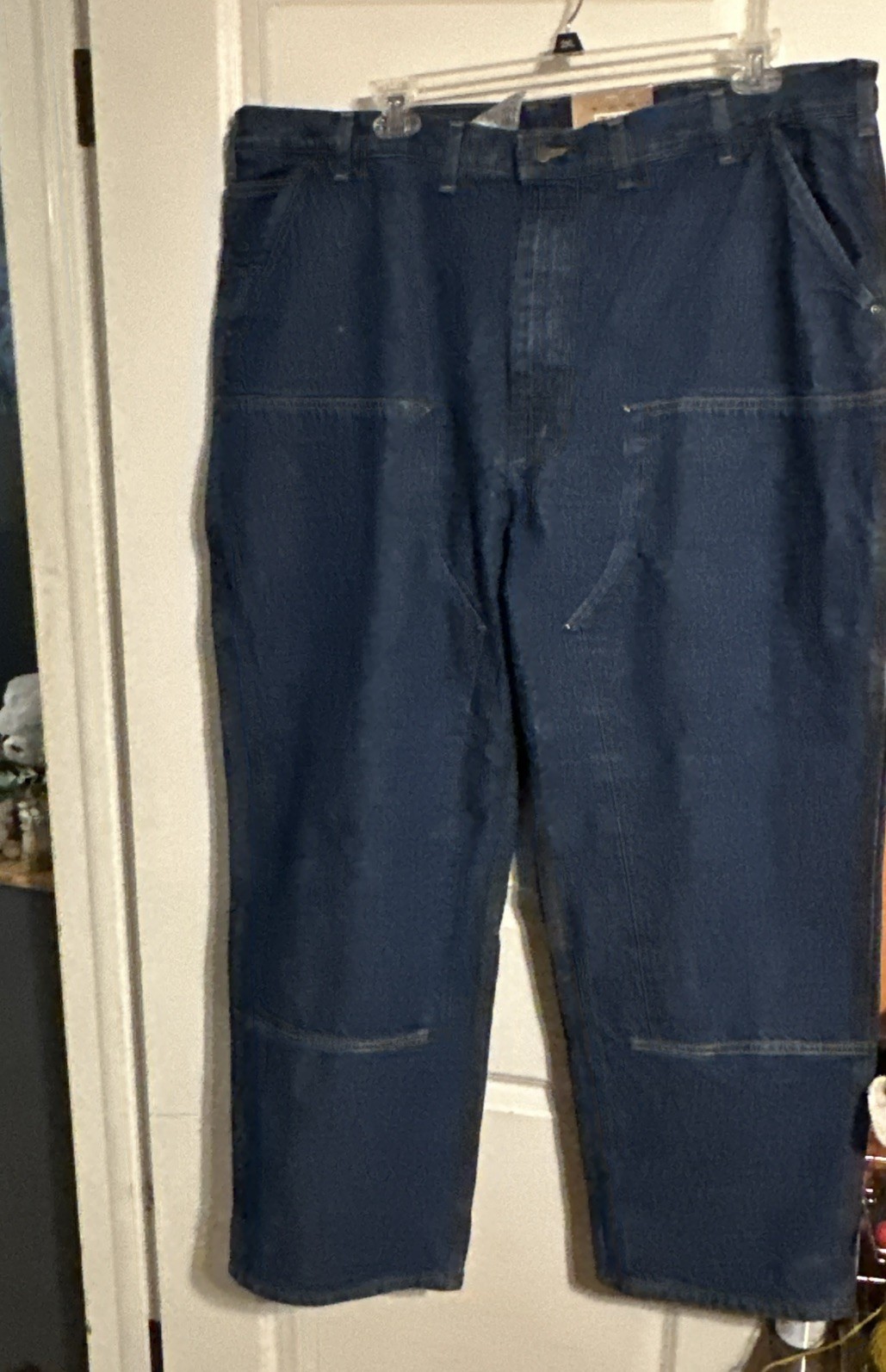 Carhartt Double Front Logger Dungaree Pants Men’s 46×32 Loose Fit NWT