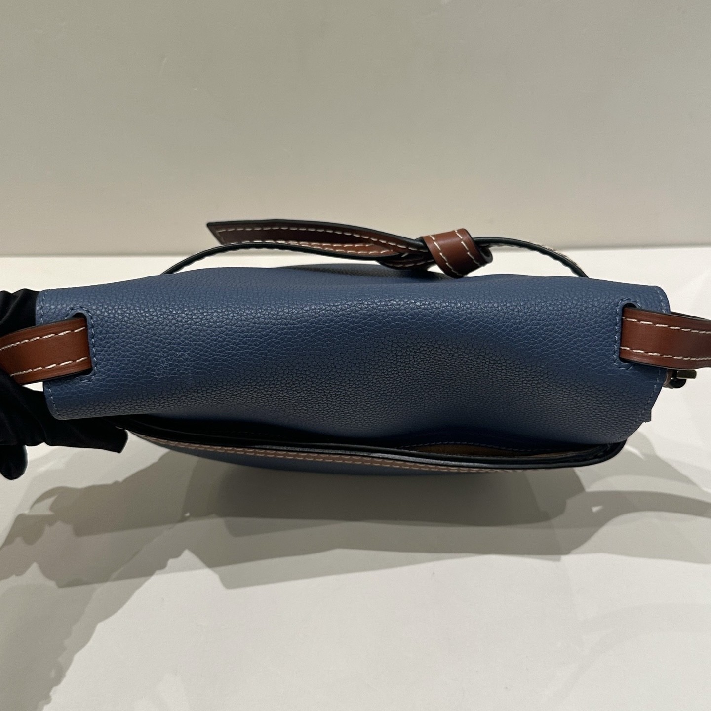 Loewe Pre-Owned Authentic Saddle Bag Colorblock Free Tracked Shipping