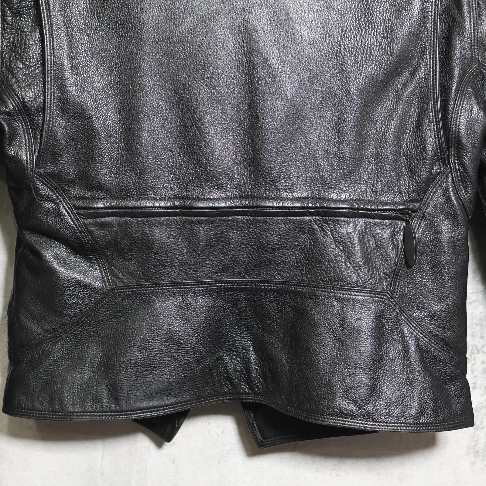 Harley-Davidson Jacket Womens XL Black FXRG Series 1 Leather Motorcycle Padded