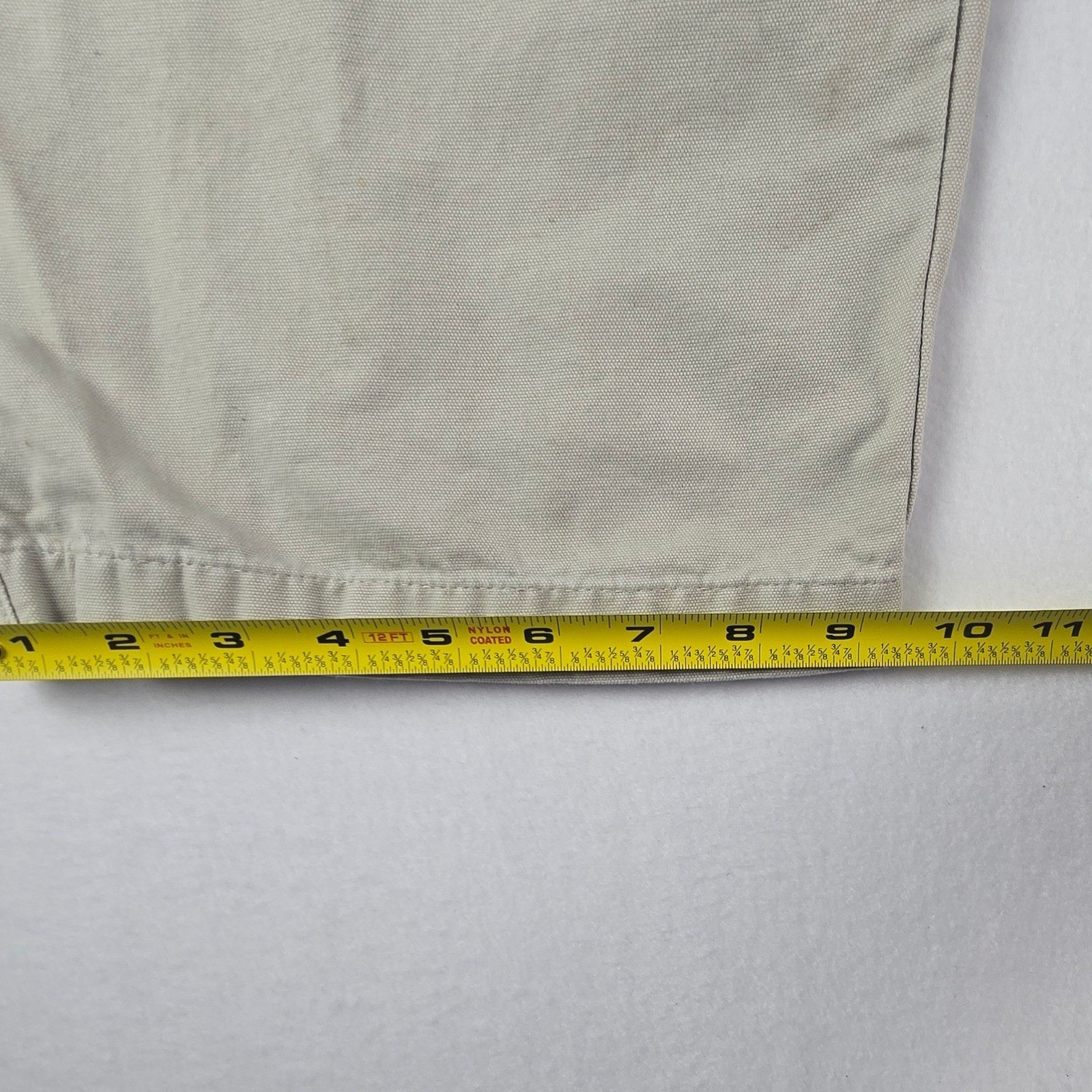 Columbia Roc Pants Casual Utility Trousers Mens 50×32 Tan Cotton Canvas Straight