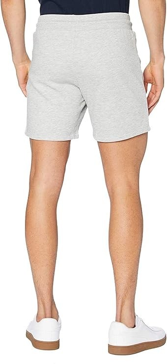 Jack & Jones Mens 2 Pack Simone Sweat Shorts, Black/Light Grey – Large