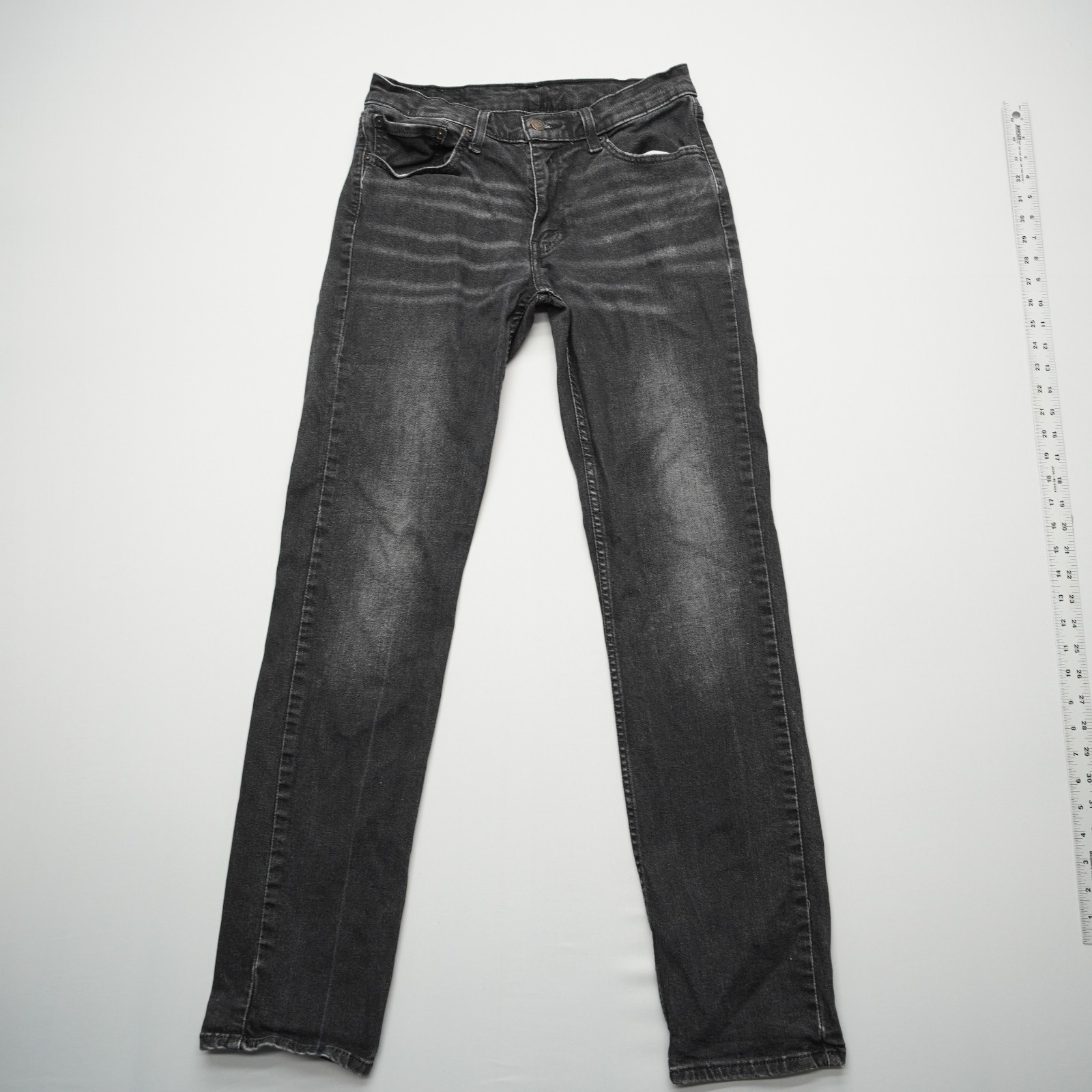 Levi’s Mens 511 Skinny Jeans Size 32 x 34 Stretch Denim Dark Grey