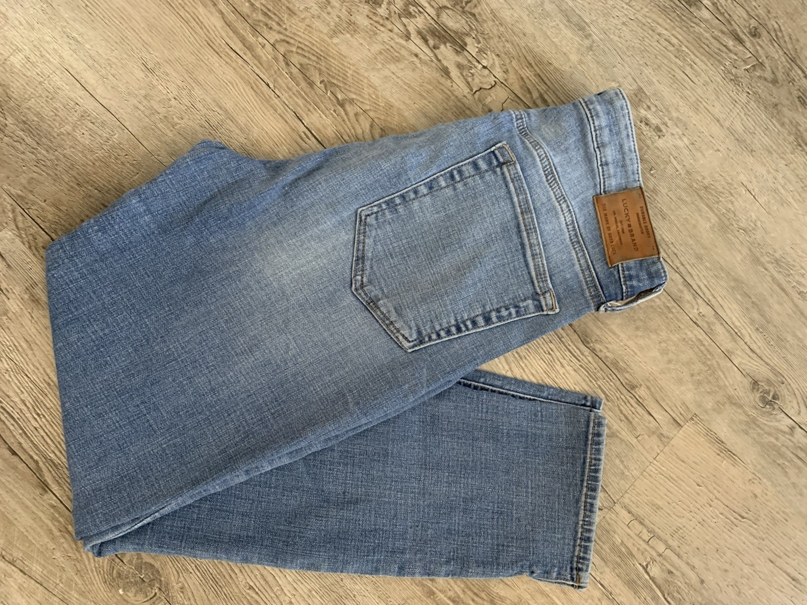 Lucky Brand Light Wash ORTA Premium Bridgette Crop Denim Jeans Women’s Size 10