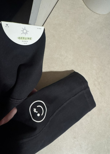 OFFLINE by Aerie The Hugger High Waisted Black Women Legging New