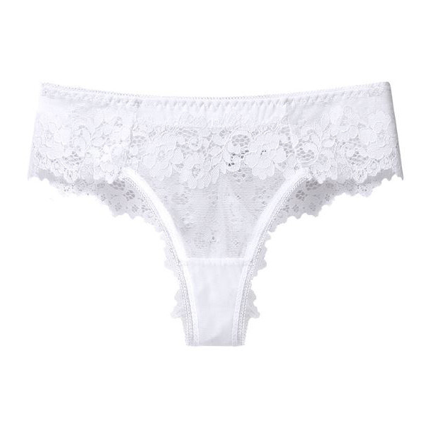 Pack Of 5 Sexy Womens Panties Thongs Sheer Lace Thongs String Bikinis Intimates