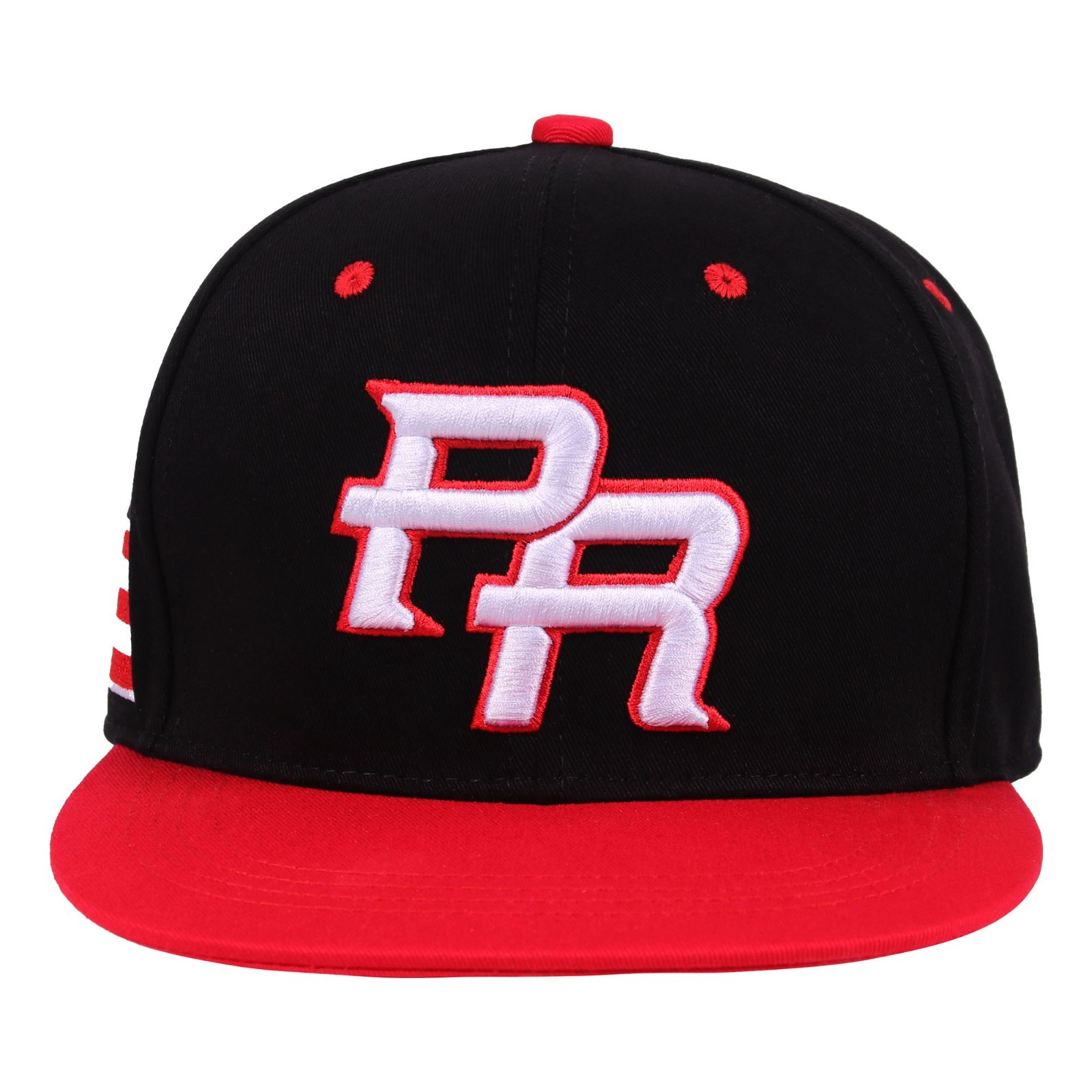 PR 3D Embroidered Baseball Cap Puerto Rico Flag Soft Crown Cotton Snapback Hat