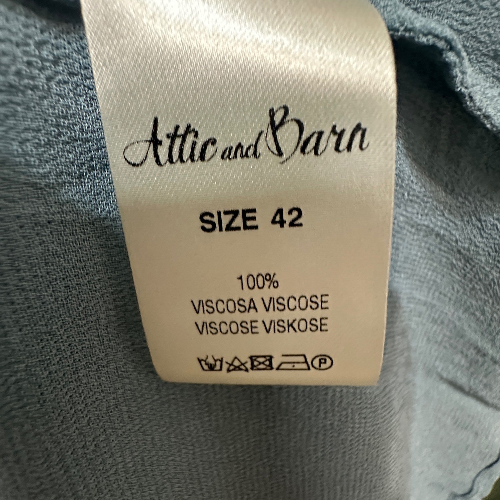 Attic and Barn Ombre Chiffon Maxi Dress Womens 42 (10) Pleated Boho Flowy *Flaw