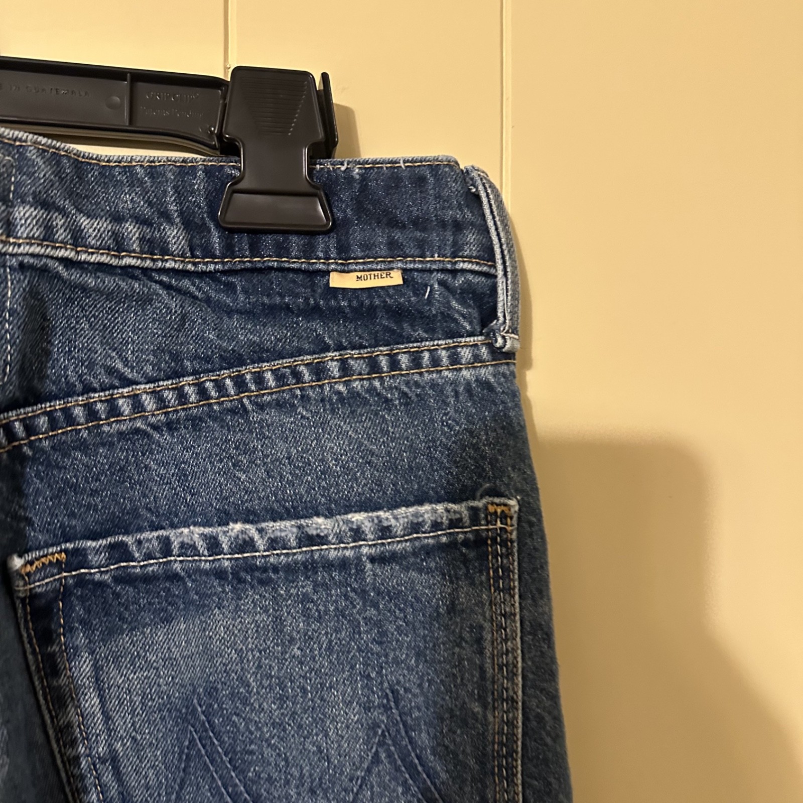 MOTHER SUPERIOR Jeans The Reifler Early Blue dark Wash Size 27 Made In USA