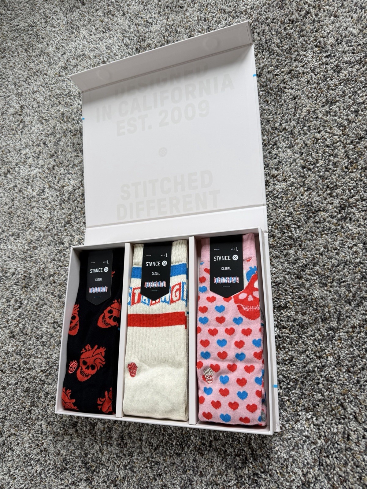 StrangeLove Skateboards x Stance Socks Box Set Collection Retail $65