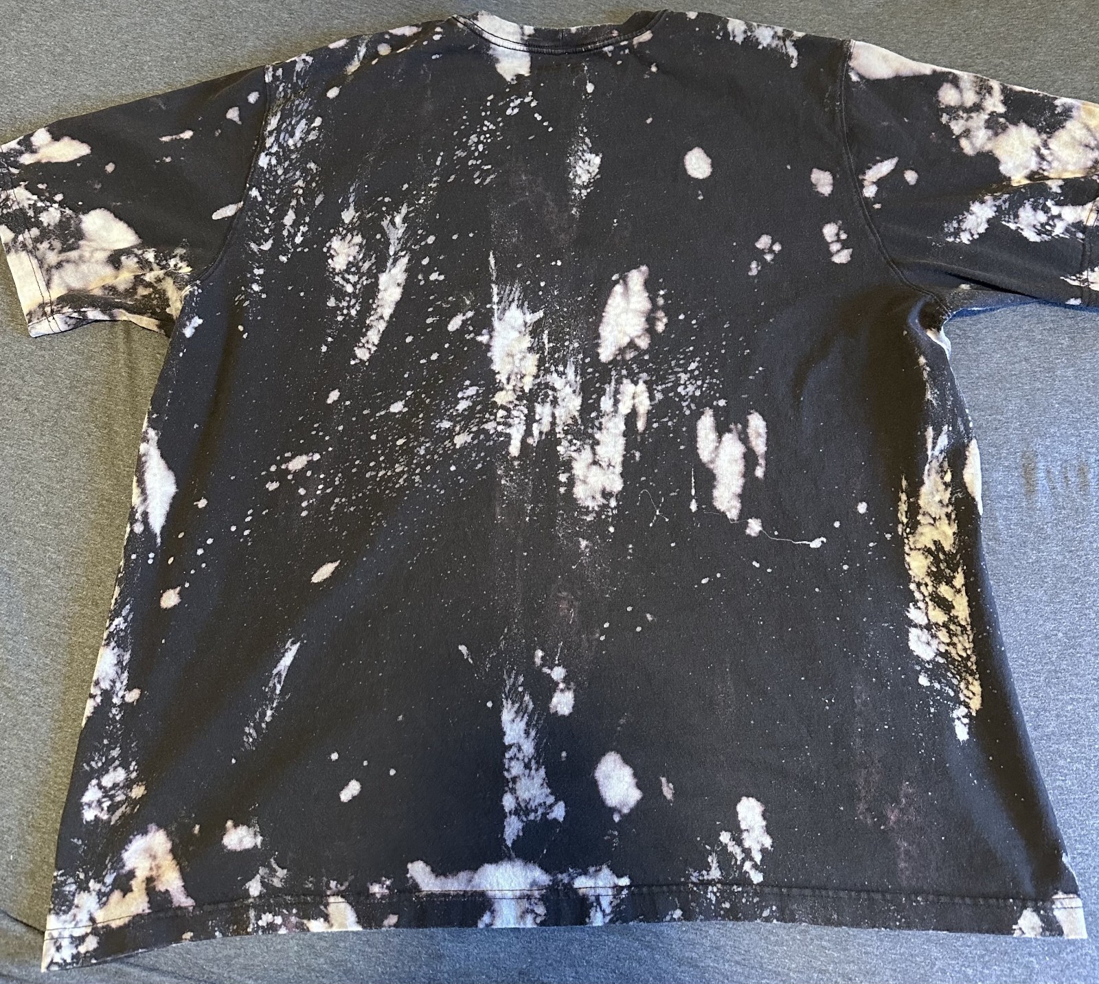 Carhartt Mens Black Tie Dye Pocket Tee Size XXL