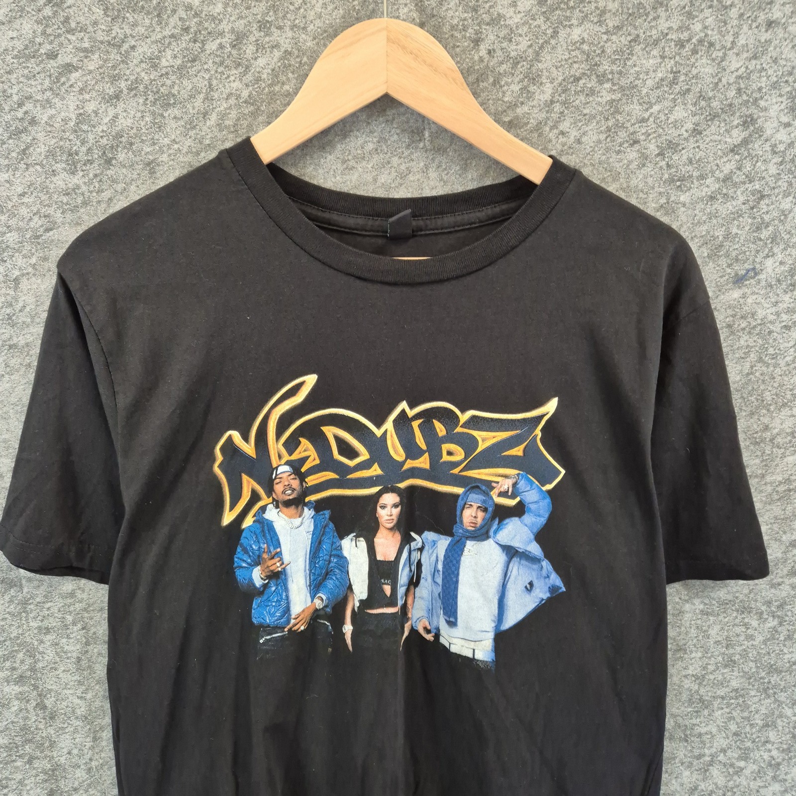 N-DUBZ 2022 Tour T-Shirt Men L Black Official Rap Ndubz Dappy Tulisa Band