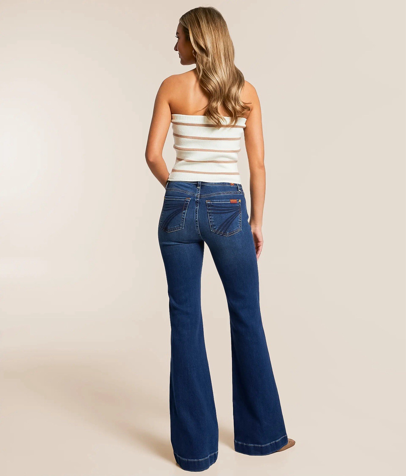 🔥 7 For All Mankind Dojo Flare Original Trouser • MSRP $198! • Size 29 • NWT 🔥