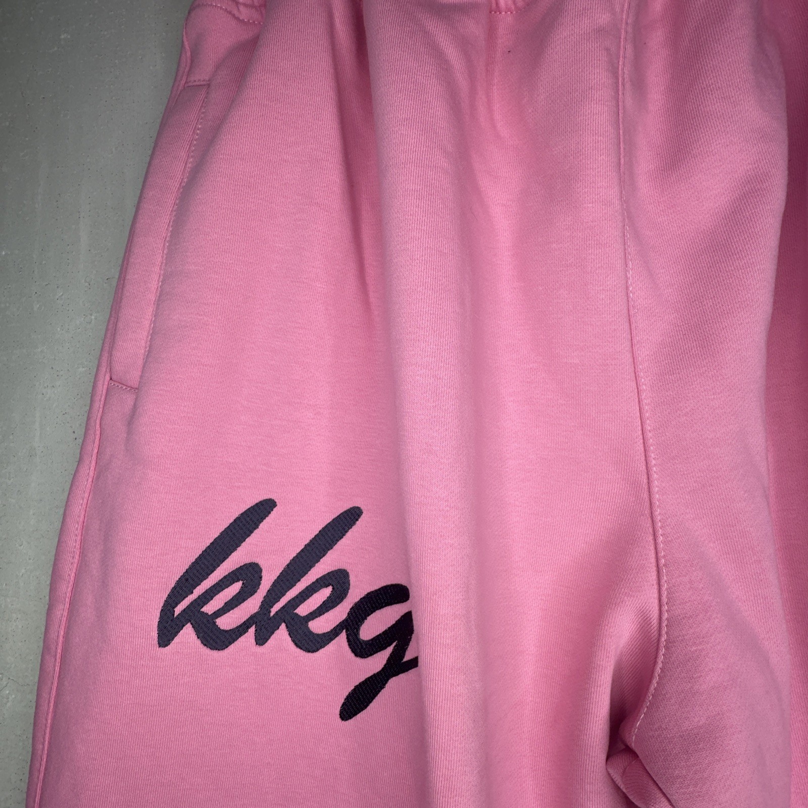 Mitch Flippo MFG Pink Embroidered Kappa Kappa Gamma Sorority Sweatpants | Sz: XL