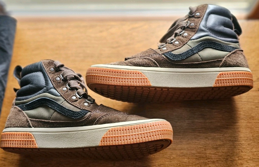 Vans 2021 STATIC MTE CC Water Resistant Suede Brown/Green/Black M US 7.5/ W 9.0