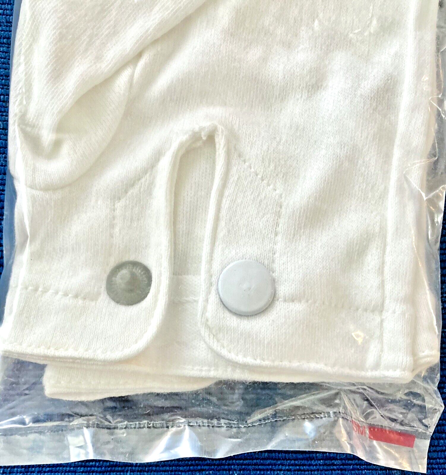 6 Pairs White Class A Dress Uniform Gloves Band Parade Honor Fireman Police Med.