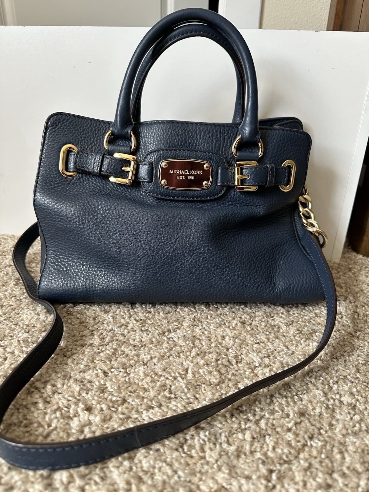 Authentic Michael Kors Hamilton East West Satchel
