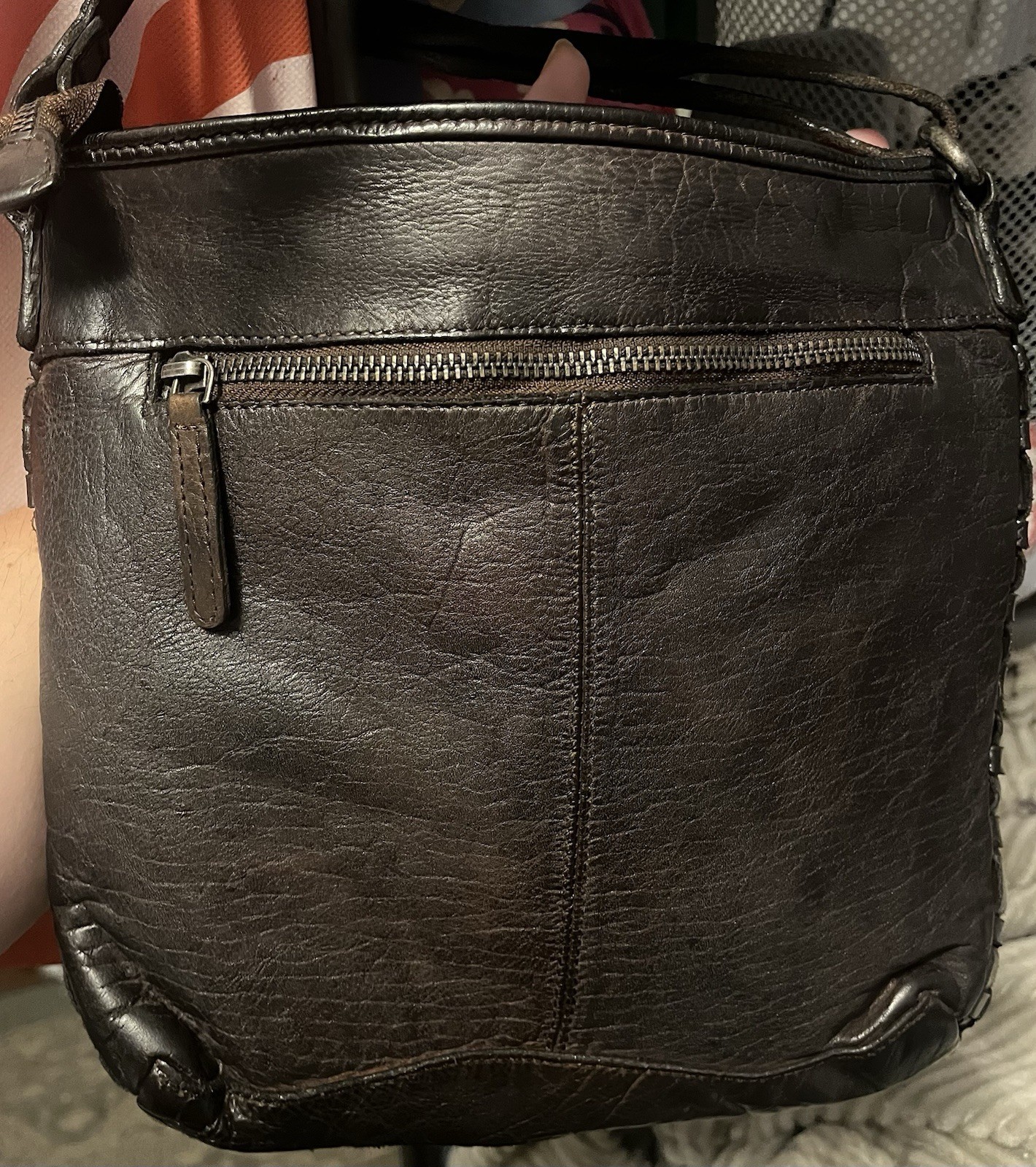 Vilenca Holland Anthropologie 100% Genuine Leather Woven Shoulder Handbag – NWOT