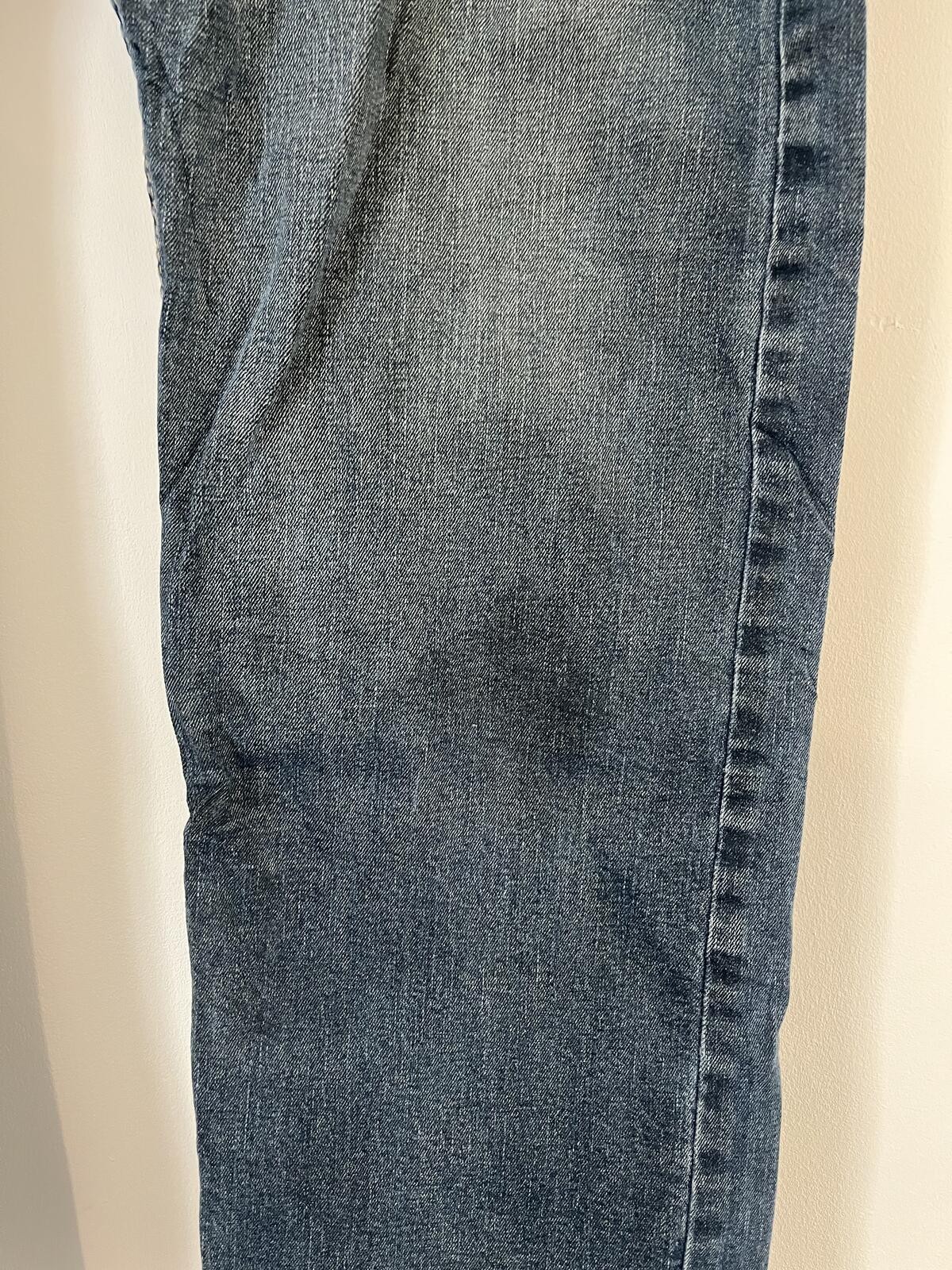 Wrangler Jean Blue Denim 40×30 Straight Leg GRADE B #52