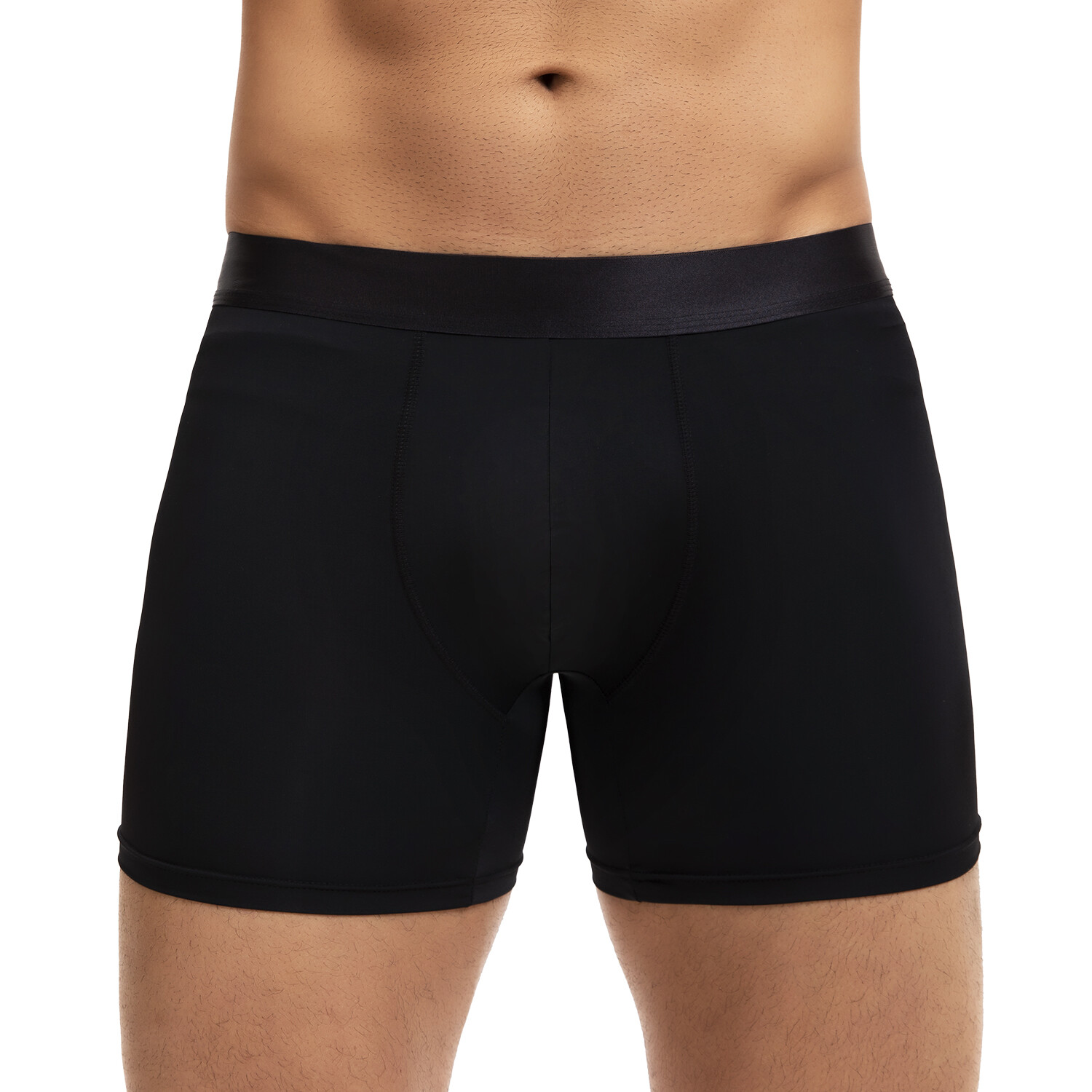 Mens Underwear Boxer Briefs Butt Enhancing Removable Pads Body Shaper Underwear
