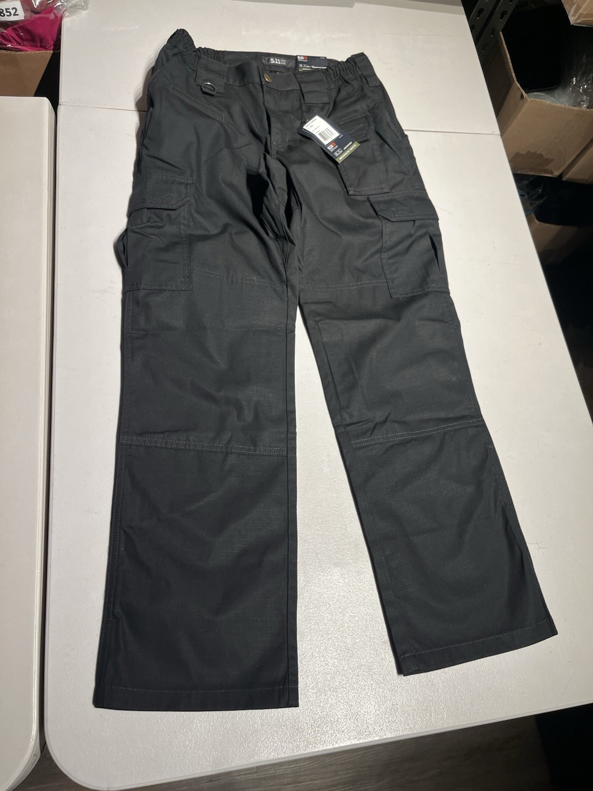 5.11 Pants Women’s 4 Black 511 Taclite Cargo Rip Stop Tactical Work Poly Cotton