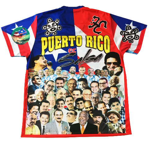 “Puerto Rico Salsa” T-Shirt, photos of our Salseros