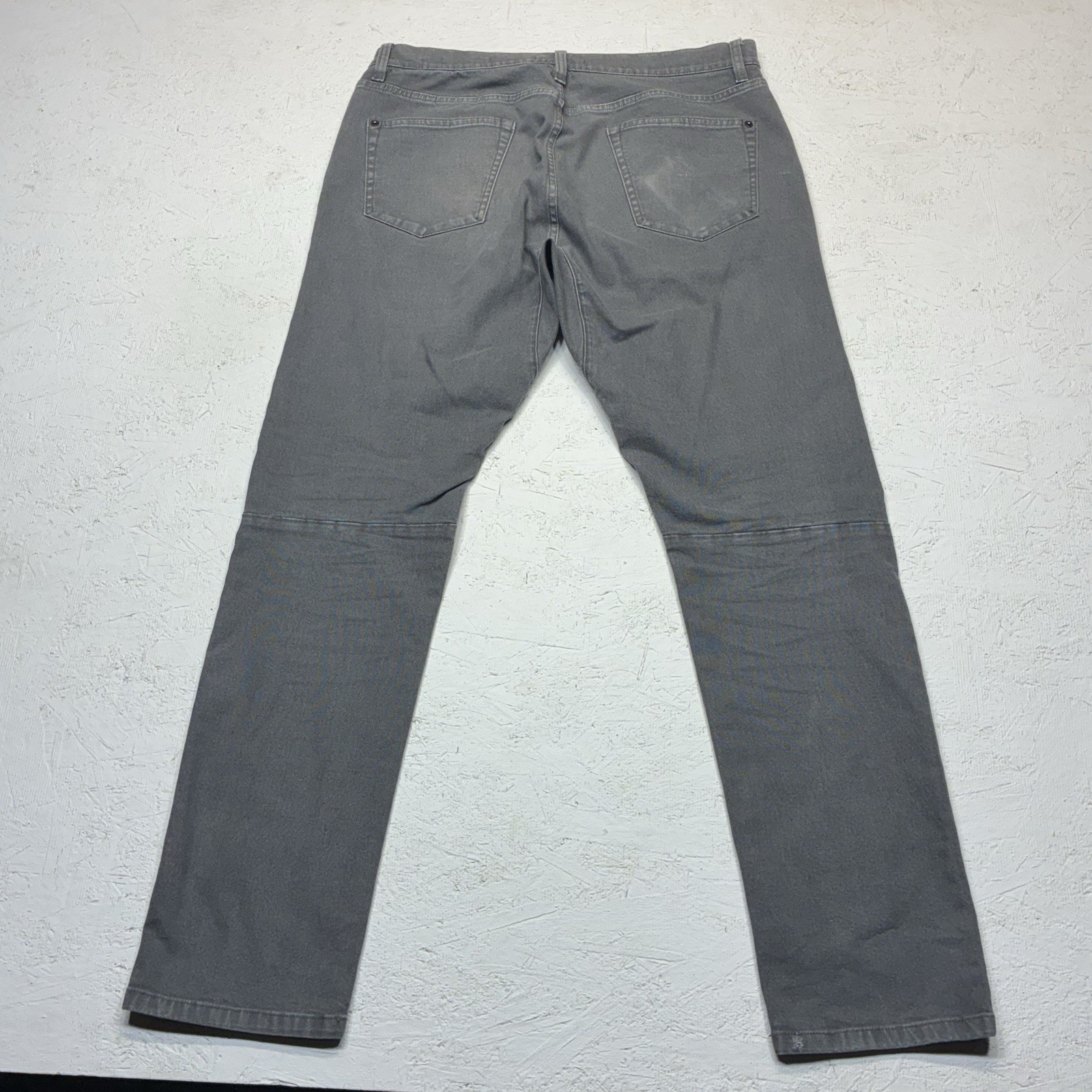 Proof Pants Rover Men 33×32 Gray Slim Fit Canvas Stretch Outdoor Casual Distress