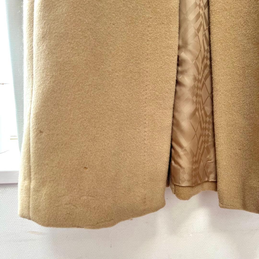 BURBERRY LONDON Camel Beige Belted Long Coat