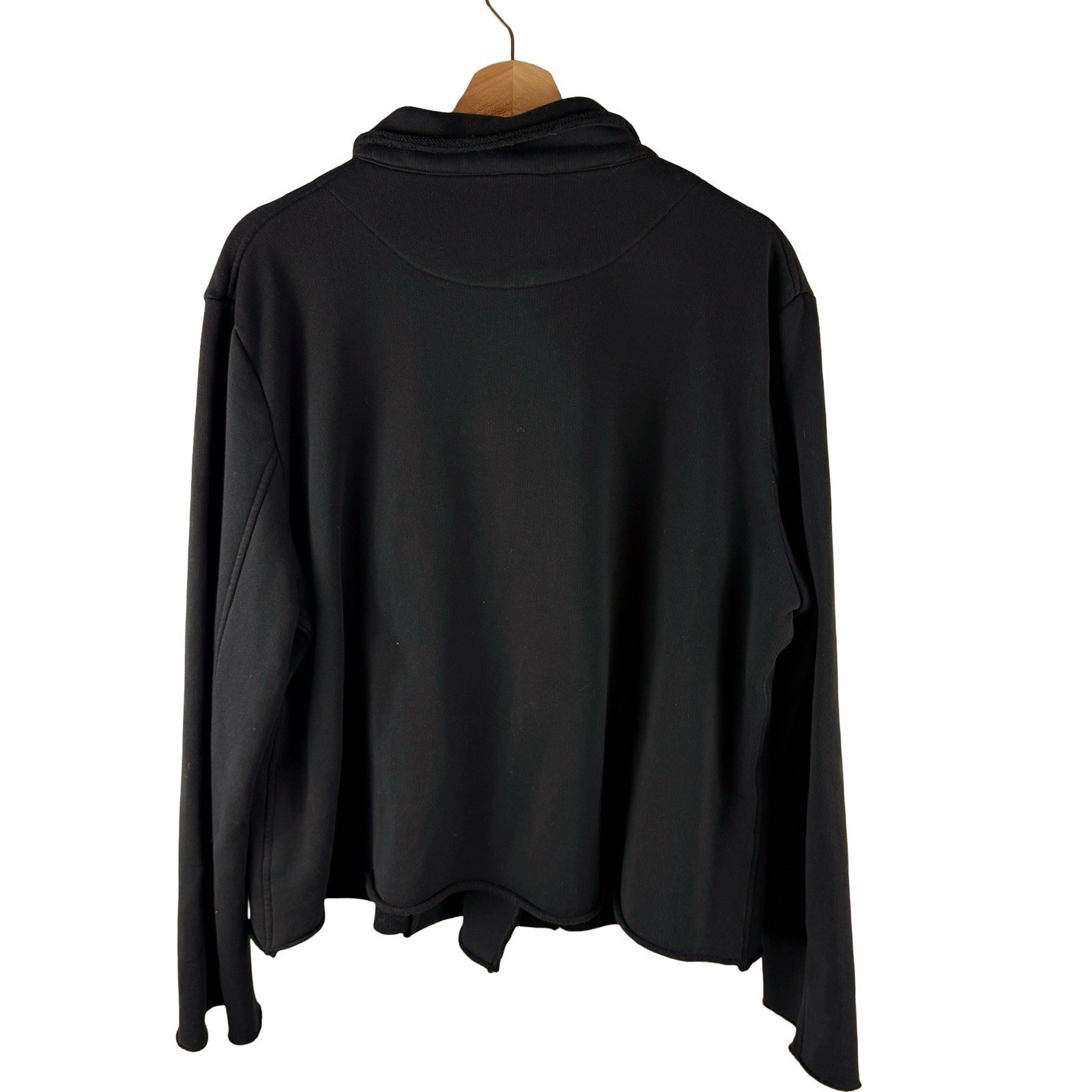 Frank & Eileen Mini Belfast Jacket French Terry Black Size XL