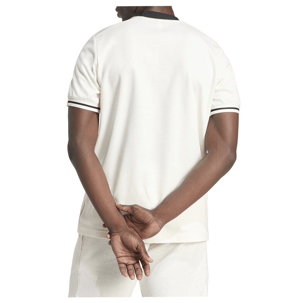 adidas Heritage Crew Neck Short Sleeve T-Shirt Mens White Casual Tops JC6742