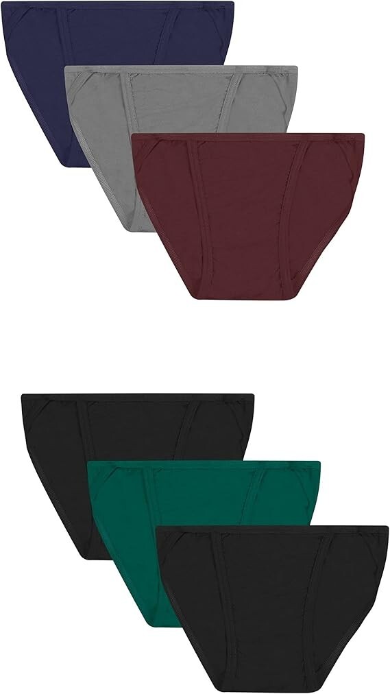 DISCONTINUED 6 Count Hanes Comfort Flex Fit String Bikini Underwear Men’s M L XL