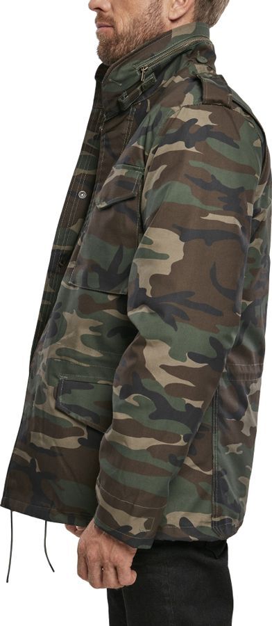 BRANDIT M-65 STYLE FIELD JACKET, Woodland Camo