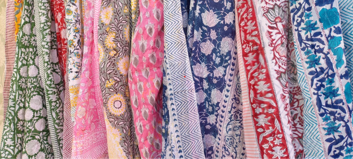 Cotton Beach Sarong Indian Hand Block Print Beach Sarongs Soft fabric pareo gift