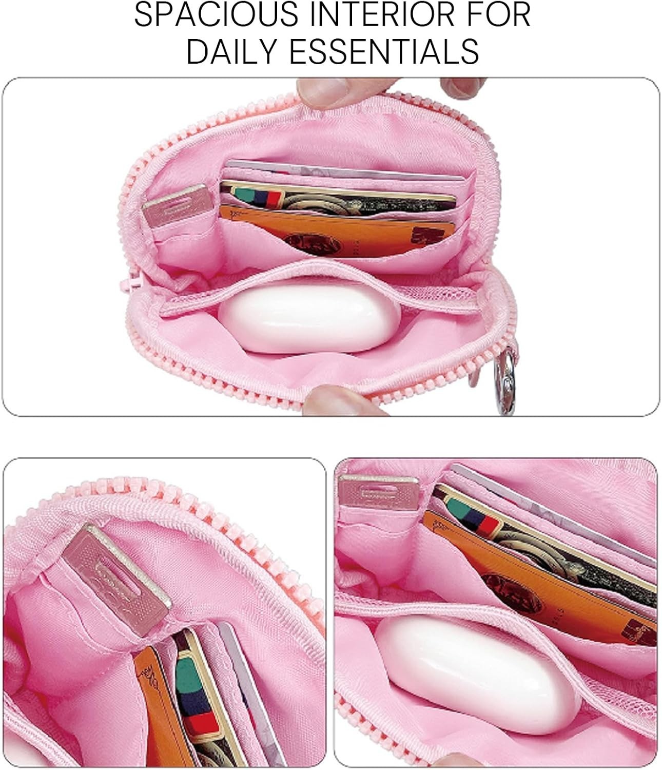 Lightweight Nylon Wristlet Wallet for Women – Perfect for Travel & Errands