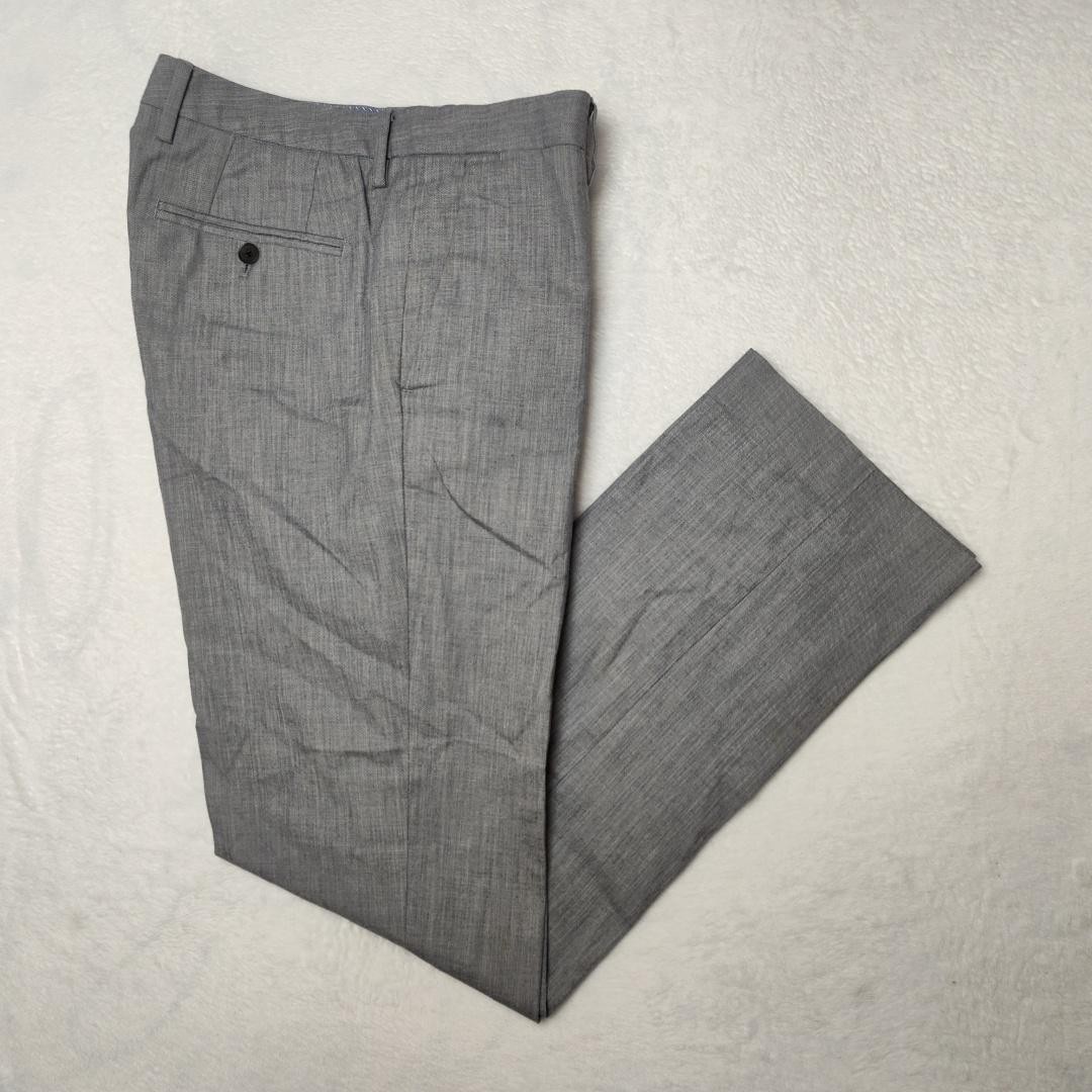 Bonobos Pants Mens 31×32 Gray Stretch Chino Flat Front Dress Casual Office