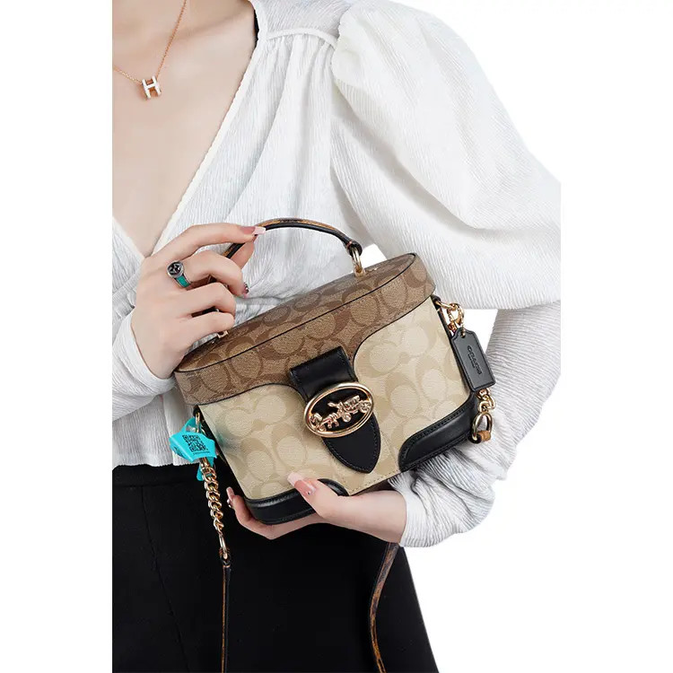 COACH Georgie 20 Box Bag Crossbody Shoulder Tote Regular Women’s 7.8x4x5.1 in