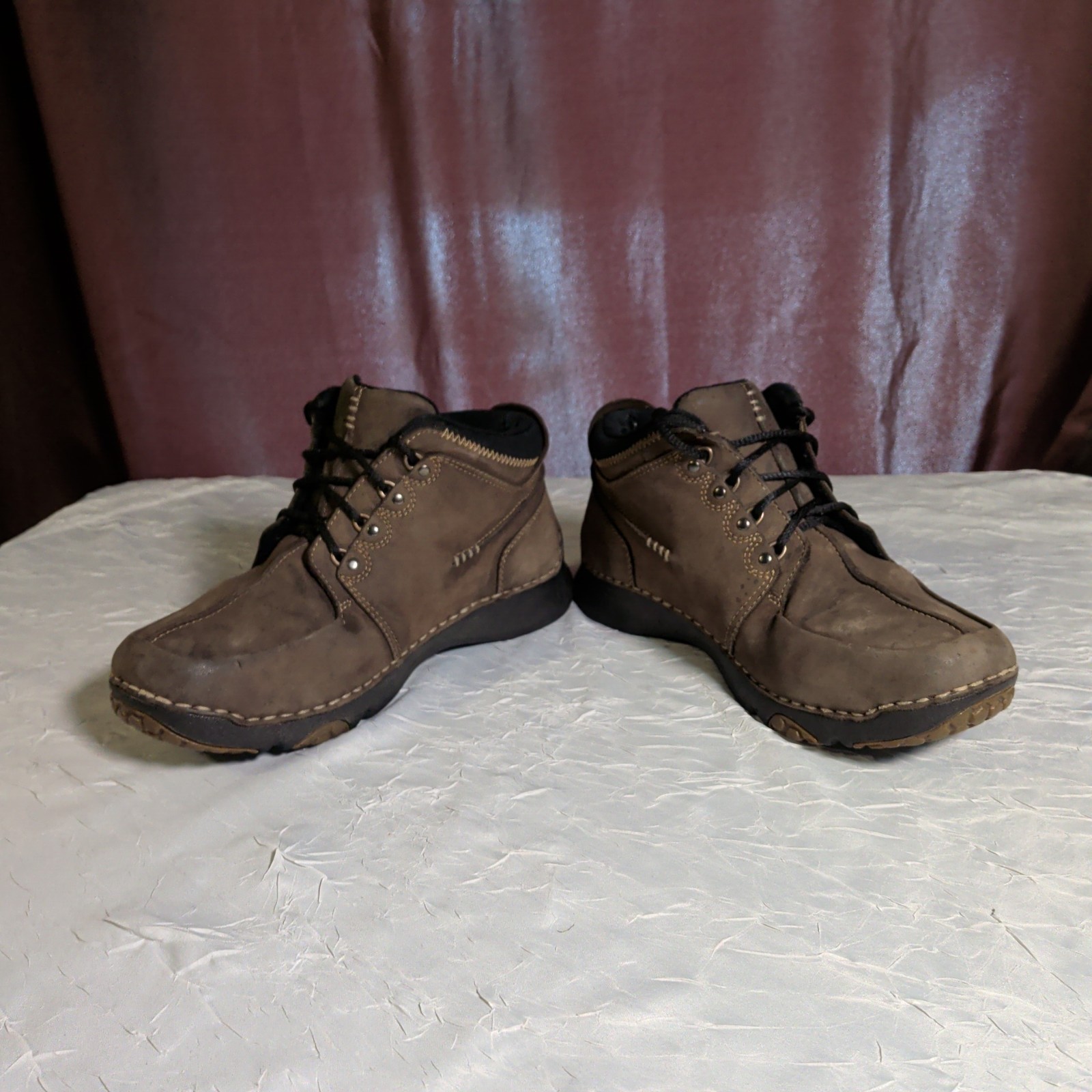 Teva Hiking Boots Mens Size 8 Split Toe Waterproof Brown Gorpcore Outdoor 6738