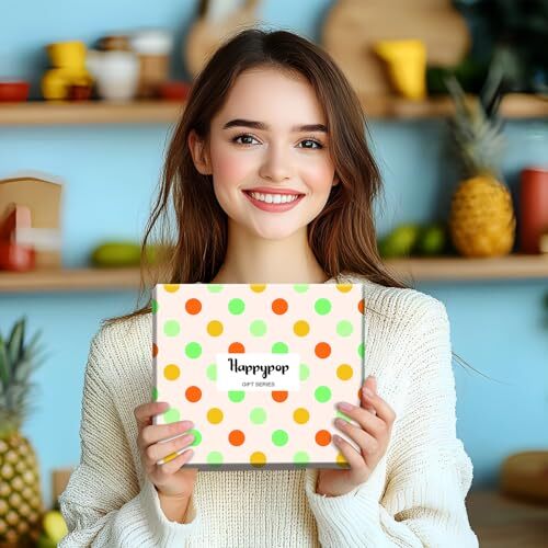 HAPPYPOP Funny Fruit Gifts for Women Teen Just a Girl Who Loves Pineapples