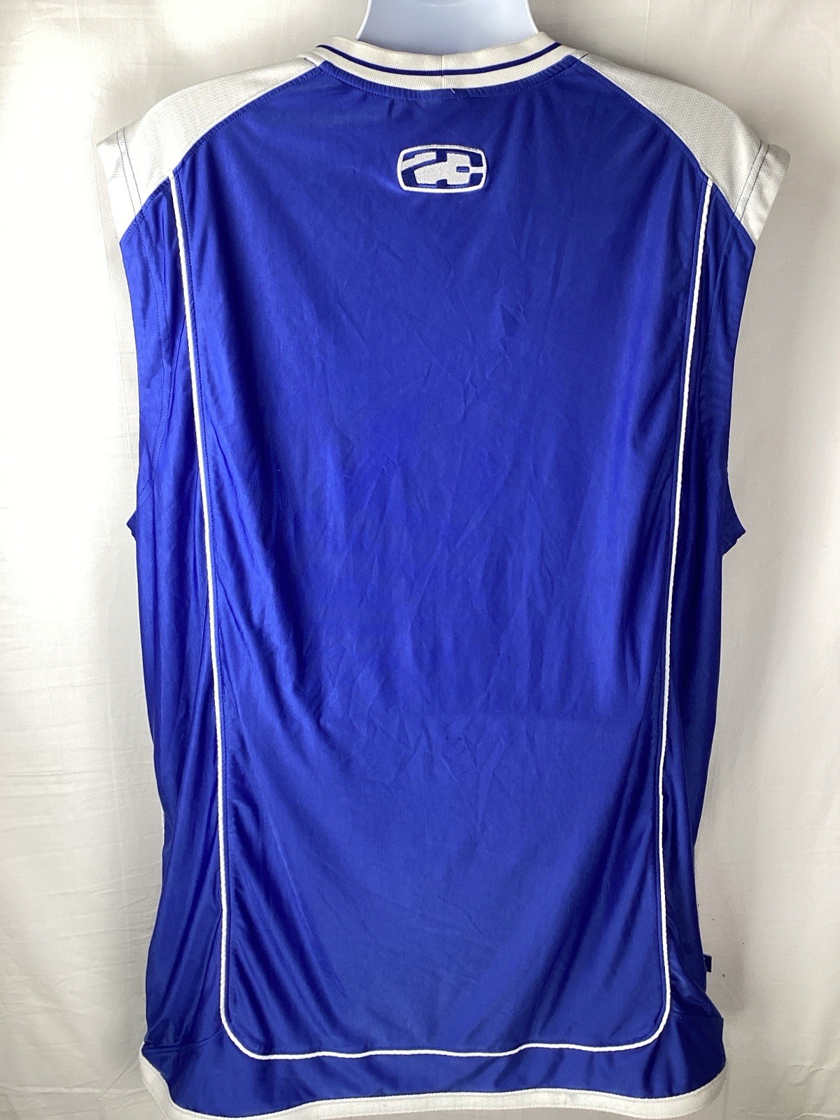 AIR JORDAN JUMPMAN Jersey VTG Dazzle Shiny Silky Y2K 2000s Sleeveless Shirt 3XL